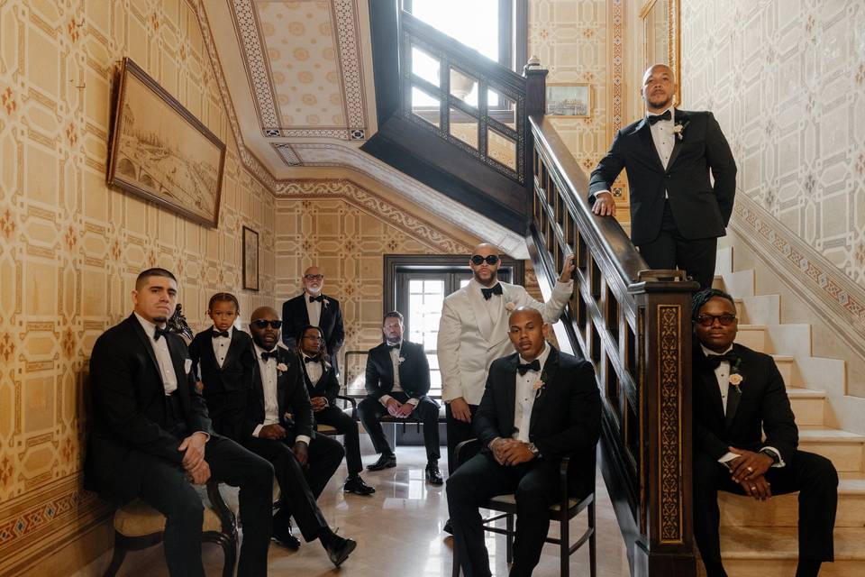 The groomsmen
