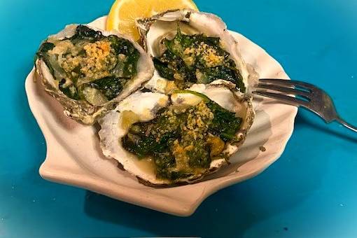 Oysters Rockefeller
