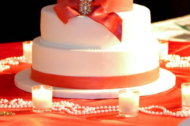 Multiple layered cake