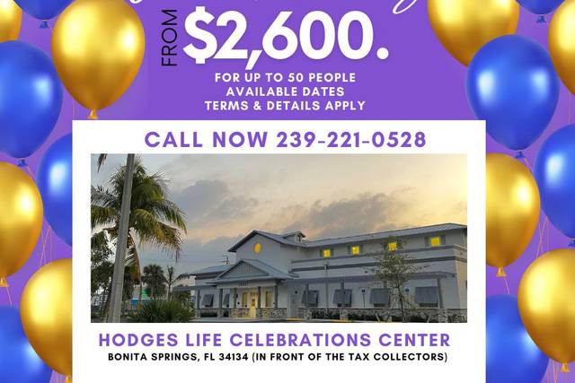 Hodges Life Celebrations Event Center