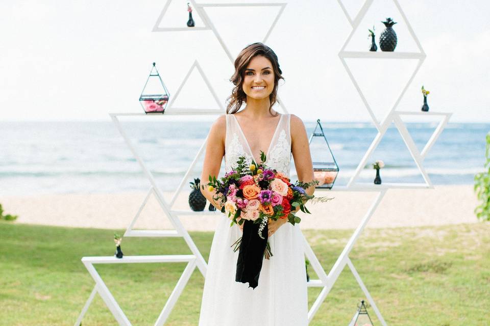 Bridal portrait