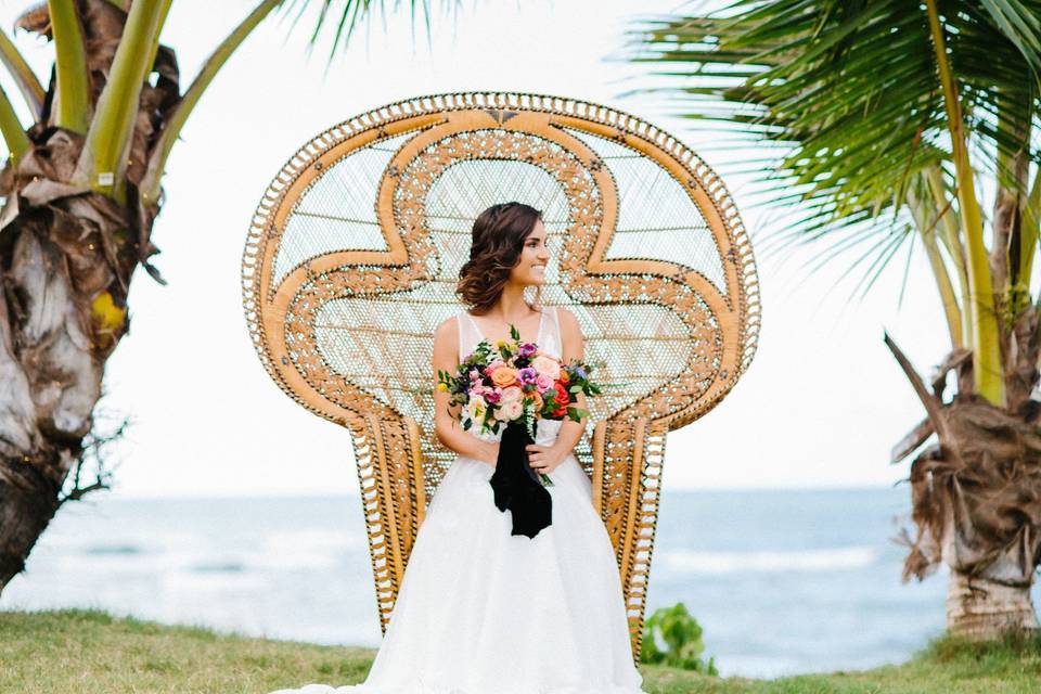 Bridal portrait