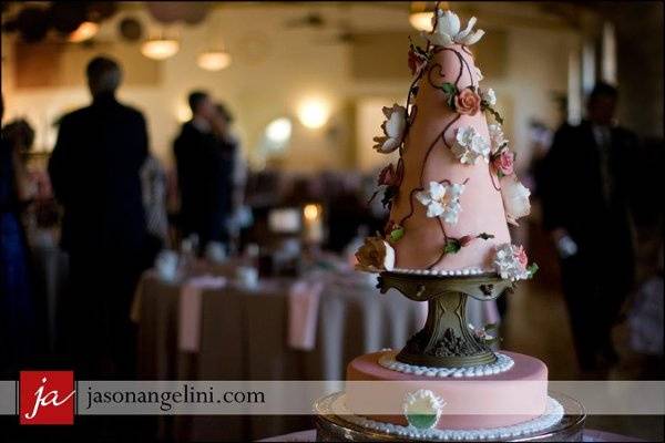 Topiary Wedding Cake5-tier