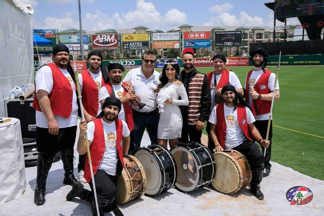 The wedding performers