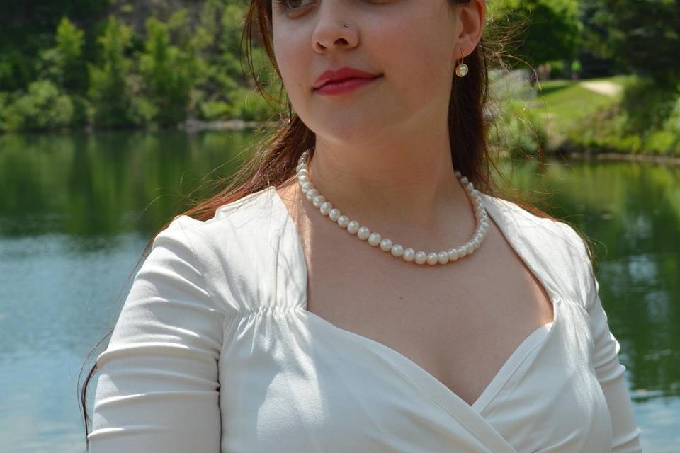 Bride and Pearls