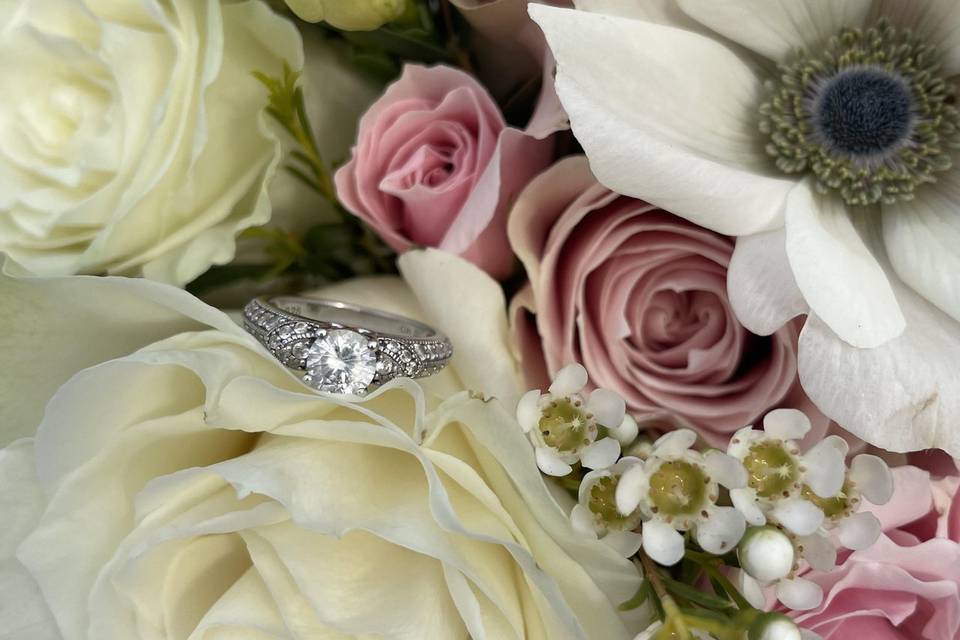 Wedding Bouquet & Ring