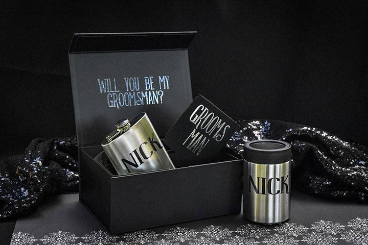 Groomsmen proposal box