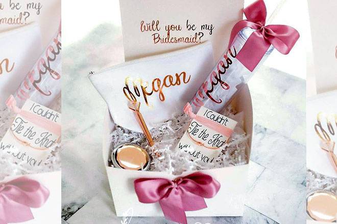 Bridesmaid proposal box