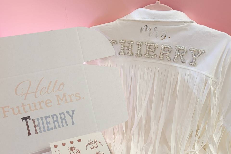 The Monogrammed Bride Box