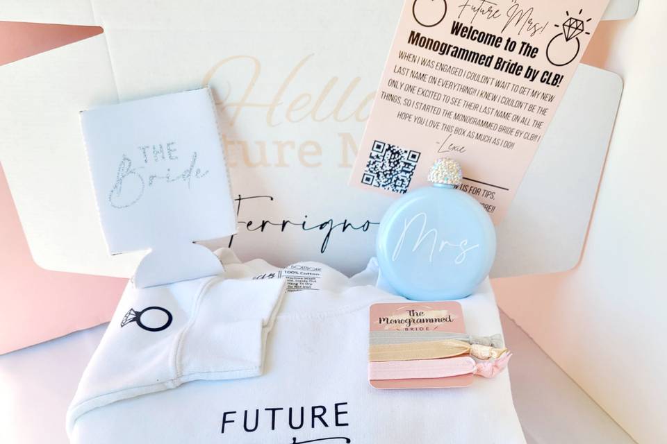 The Monogrammed Bride Box