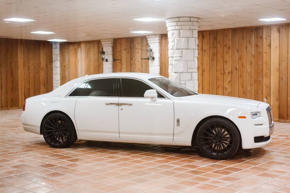 Rolls Royce getaway car