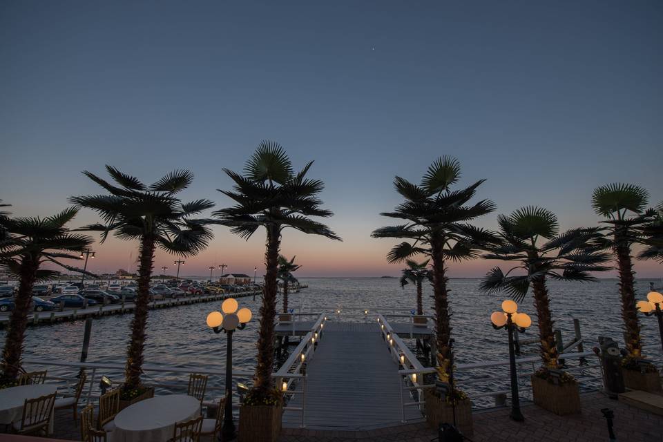Outside dock