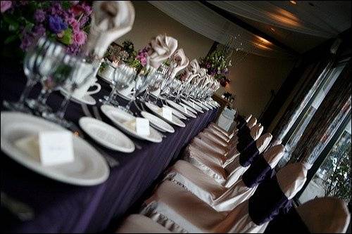 Long table setting