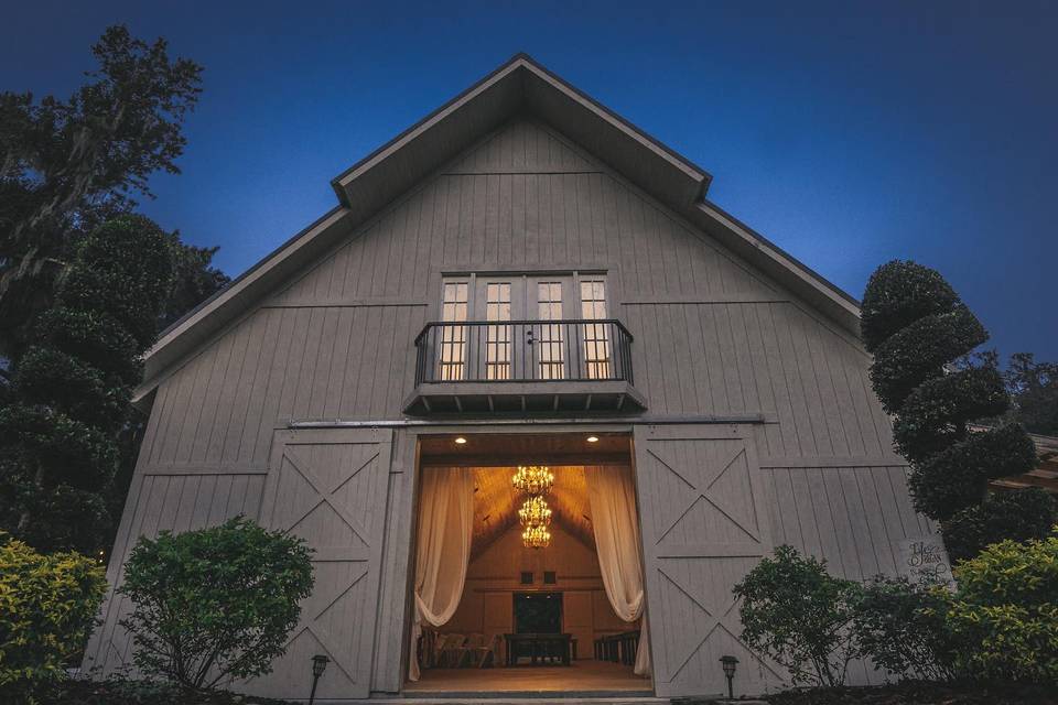 Dusk at the Barn