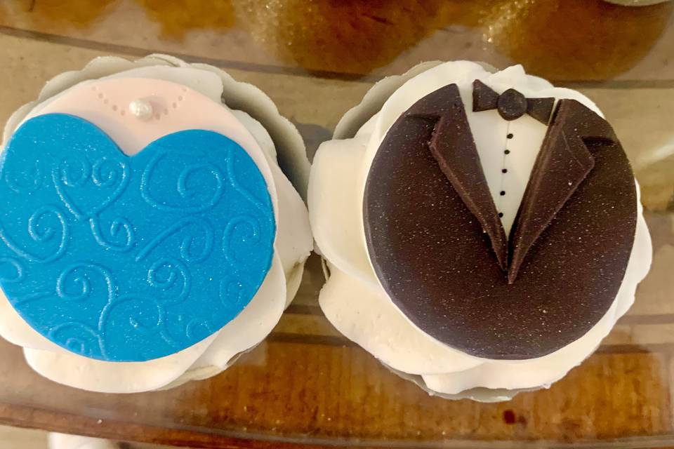 Wedding Party Cupcakes