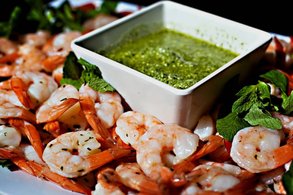 Rosemary shrimp
