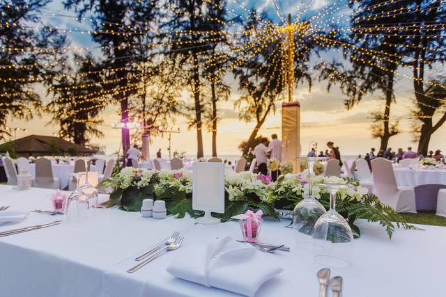 Golden Twilight Garden Party