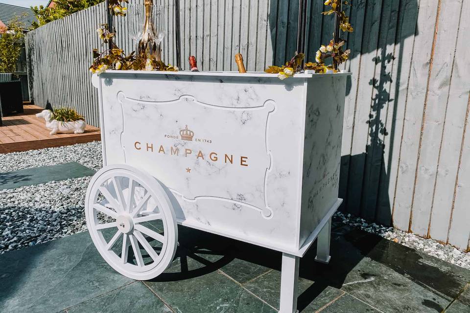 Champagne cart