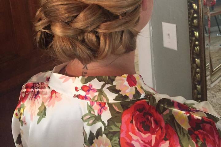Braid and updo