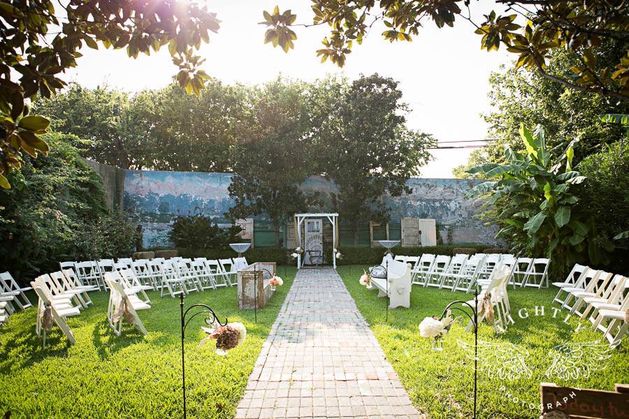 Outdoor wedding