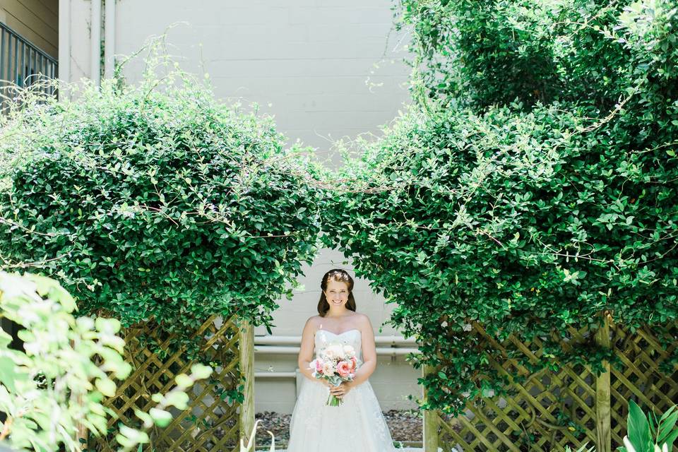 Katie's bridal bouquet