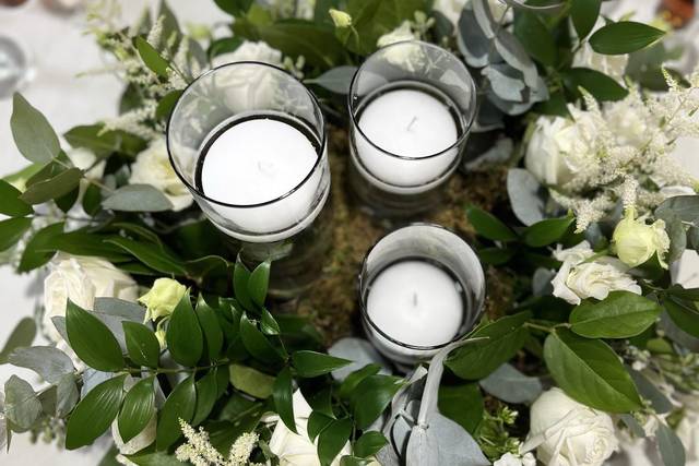 Classic White Centerpiece