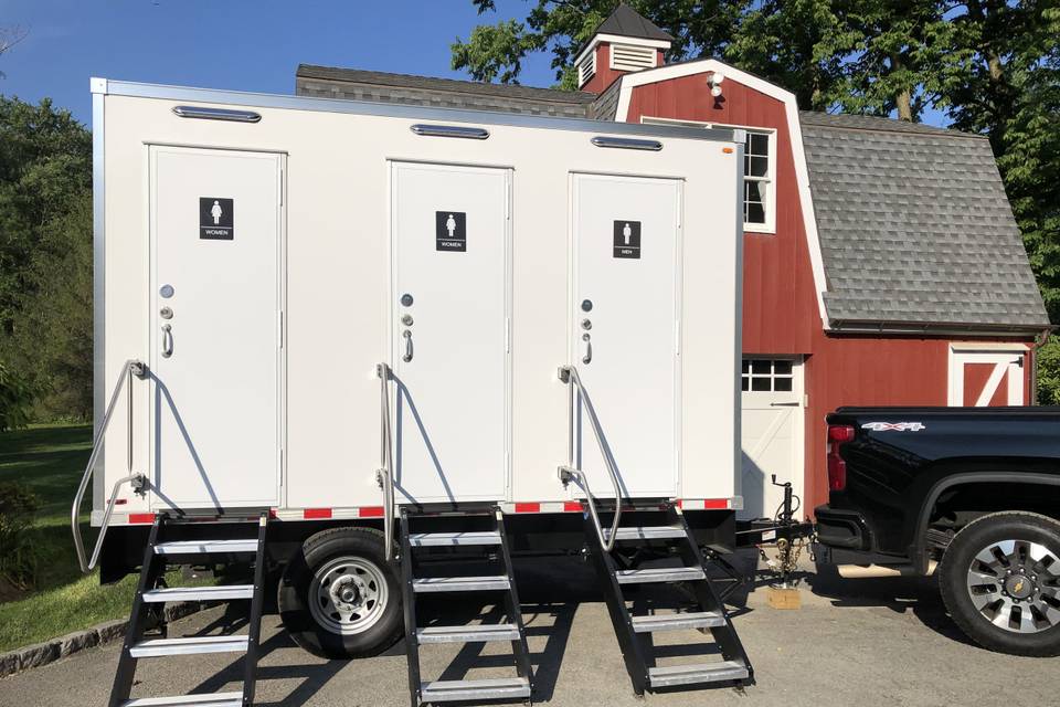 3-stall restroom trailer