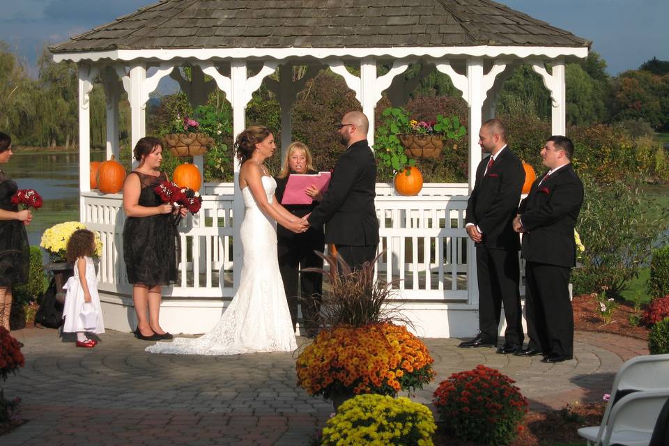 Outdoor wedding