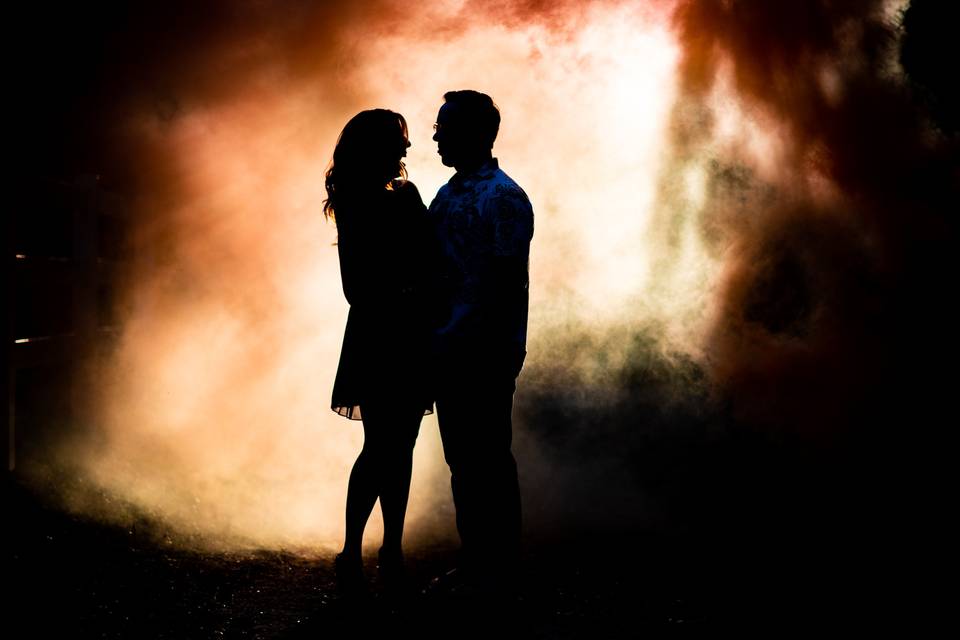 Fun with smoke bombs