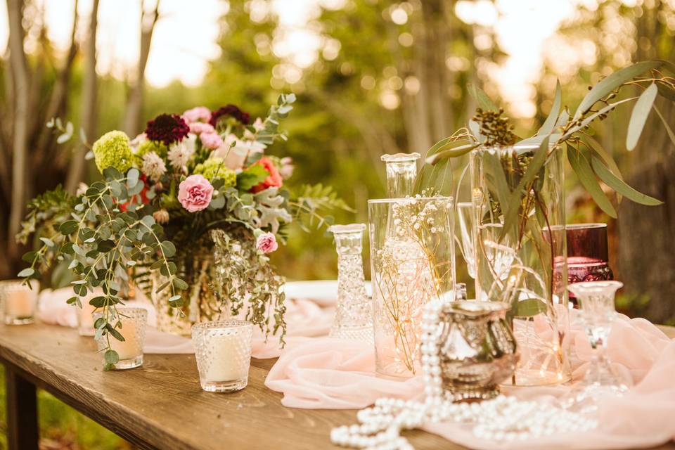 Sweetheart table design