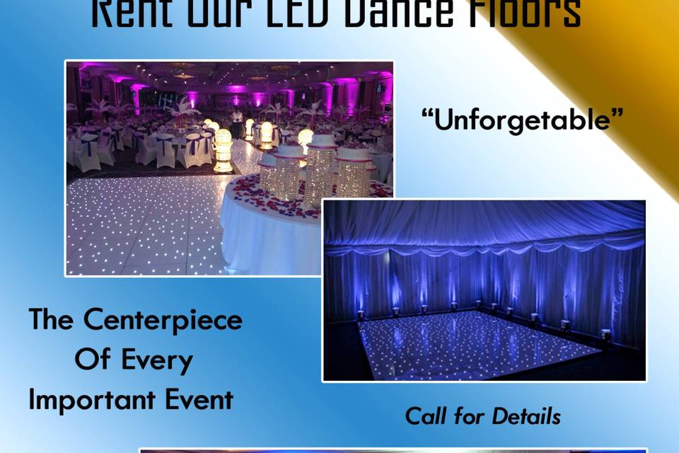 Elegant Fun Lighted Dance Floo