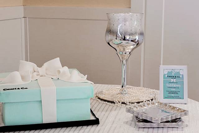 Tiffany's themed bridal shower