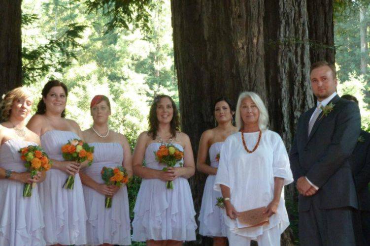 Bridal attendants