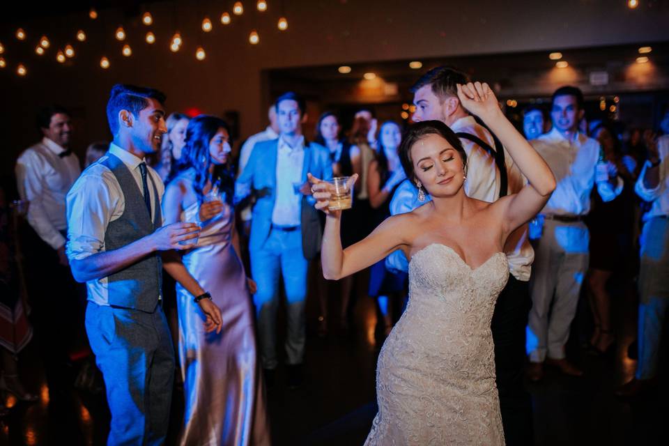 Bride Dancing