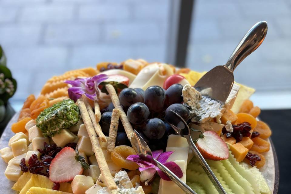 Cheese and fruit