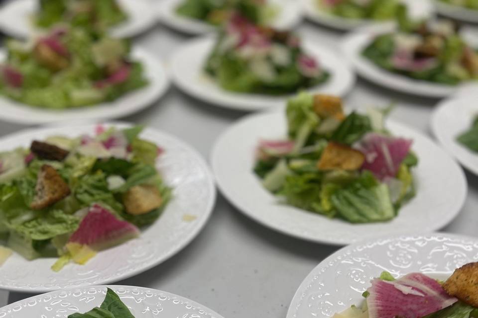 Spring radish salad