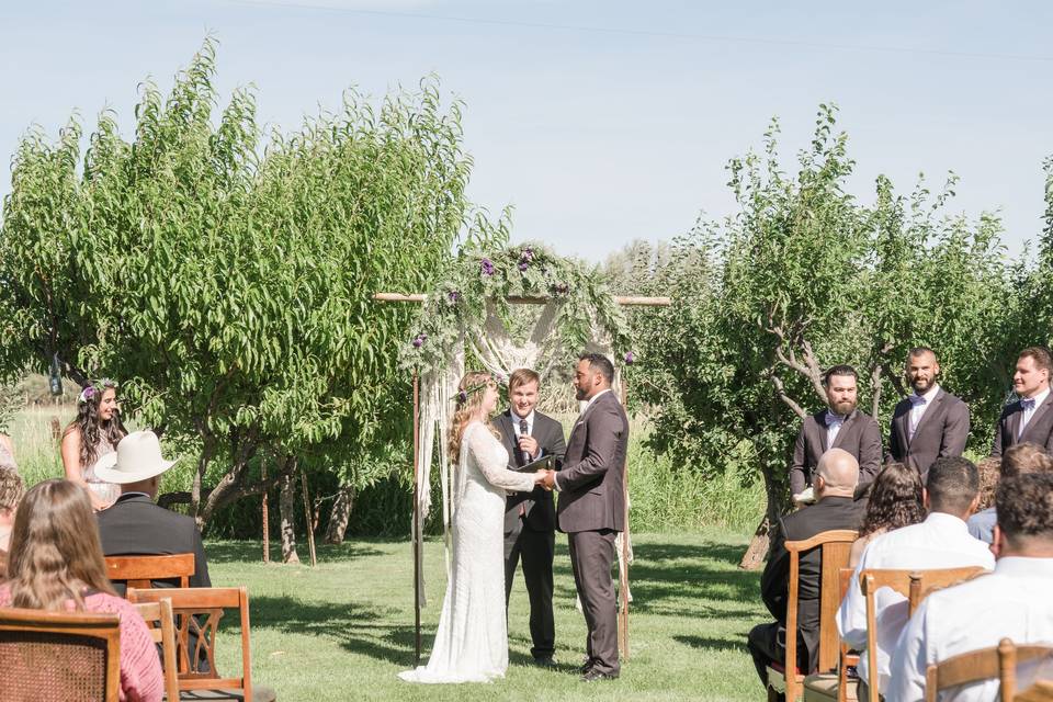 Orchard Ceremony