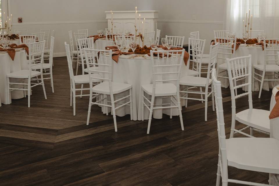 Reception hall