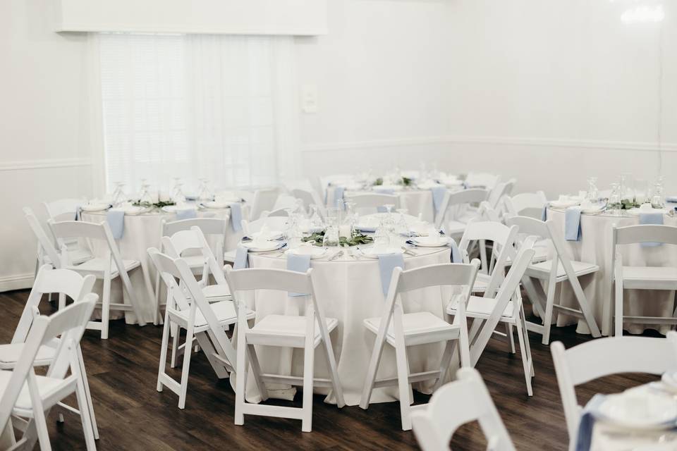 Reception hall