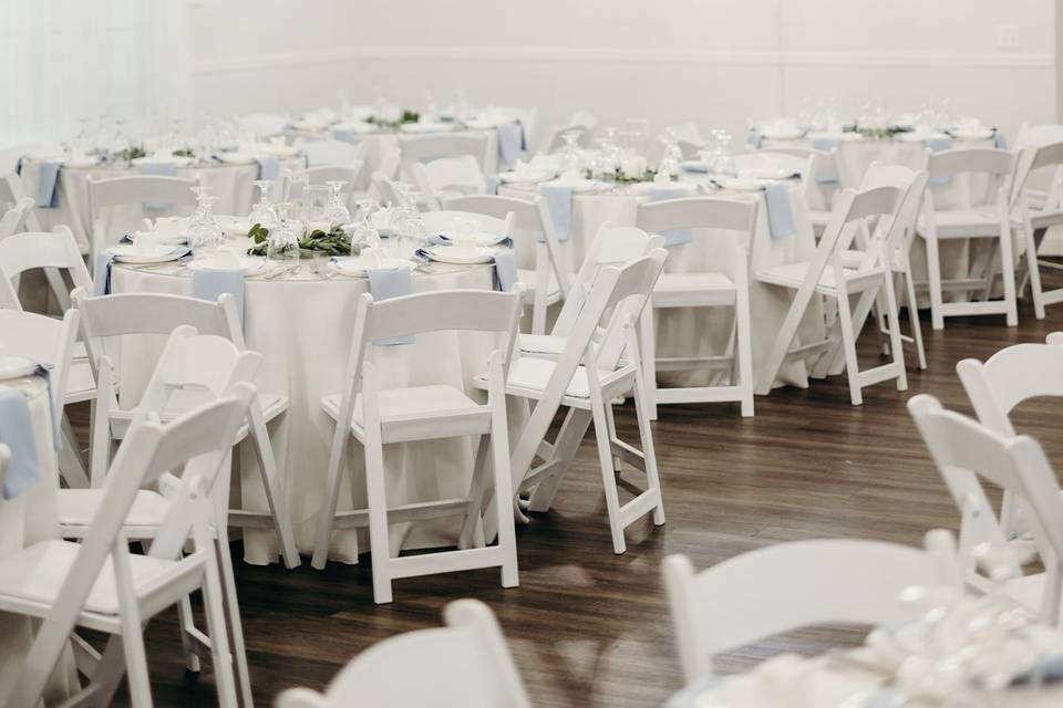 Reception hall