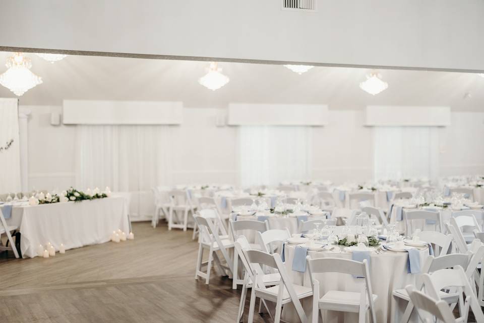 Reception hall