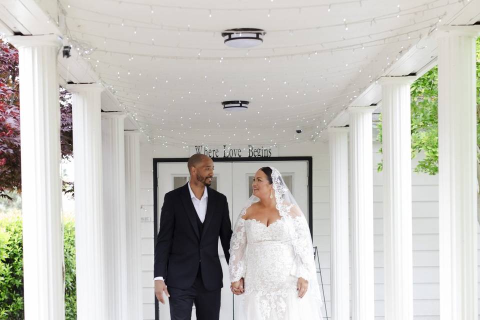Front entry walkway