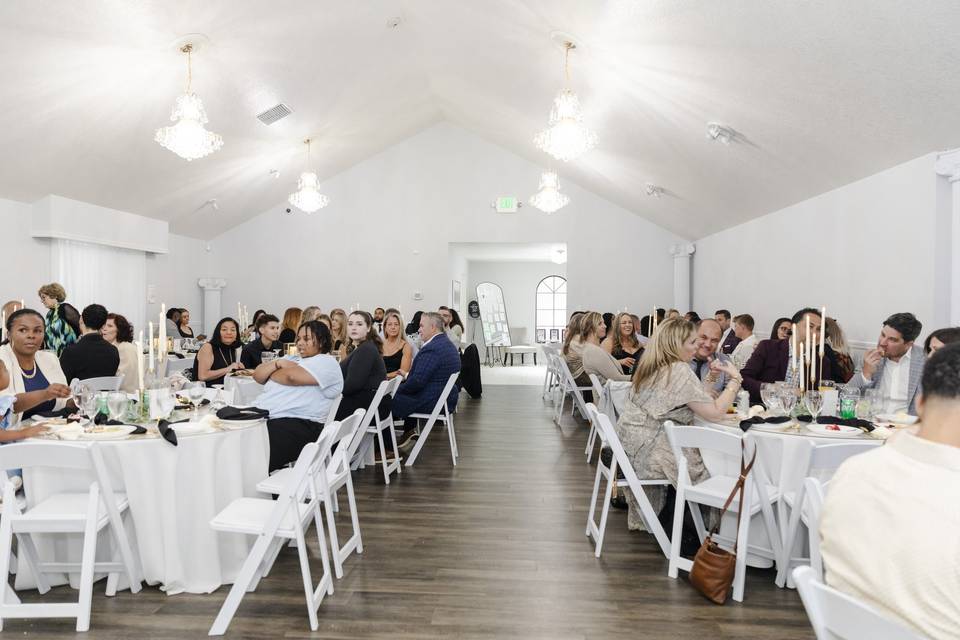 Reception hall