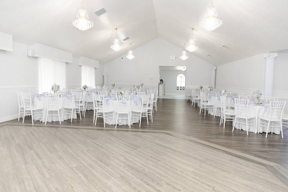 Reception hall