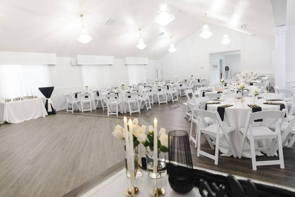 Reception hall