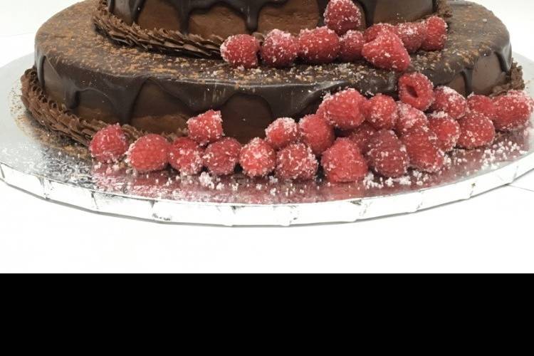 Vegan Double chocolate cake