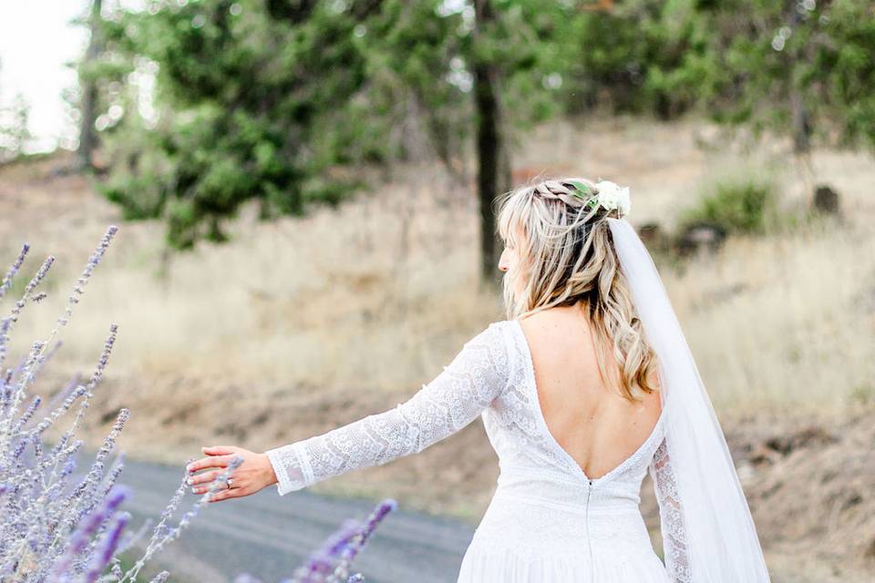 Lavender bride