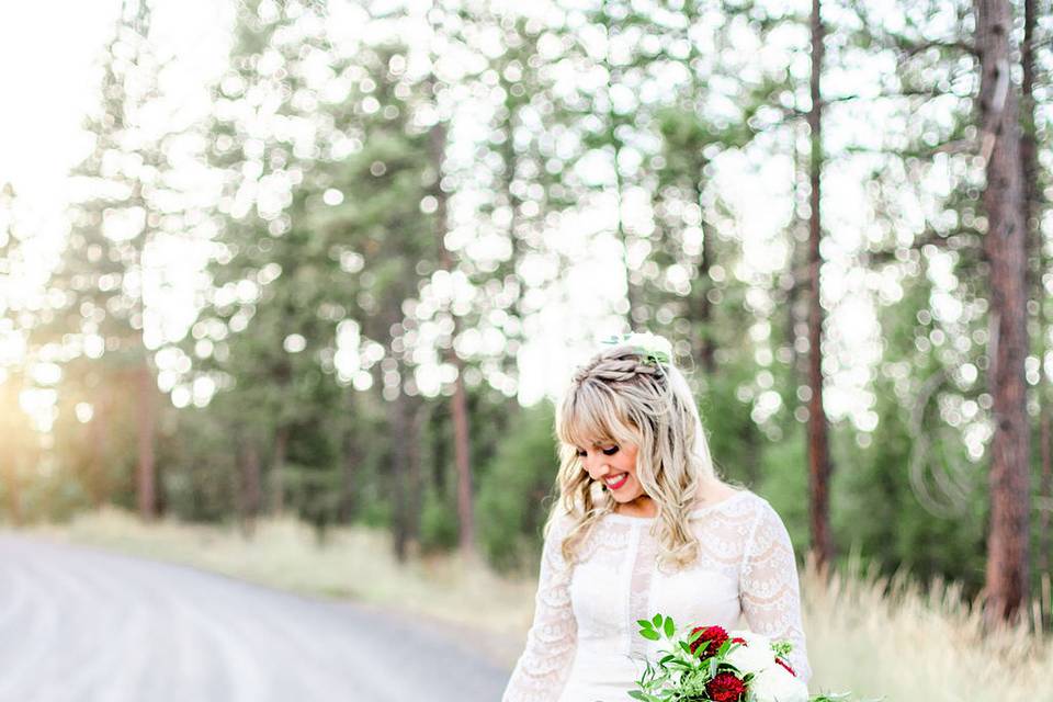 Lavender manor bride