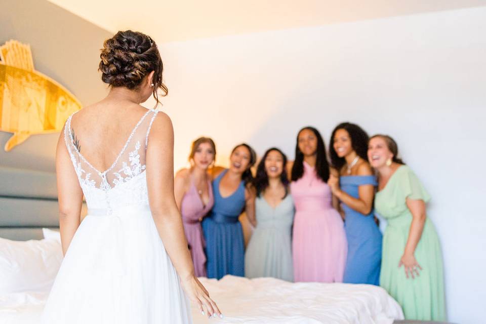 Bridal party photos