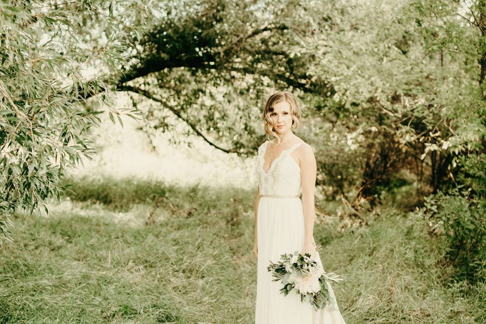 Elegant bride